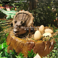 Œufs de dinosaure de Simulation de haute qualité, oeufs de dinosaure animatroniques d'usine à vendre