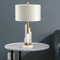 Lampe de bureau nordique moderne avec plateau support de Table lampe de Table en verre pour chambre et lampe de Table