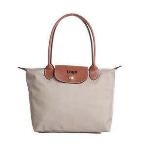 Sac fourre-tout et sac à bandoulière <span class=keywords><strong>Hion</strong></span> simple, grande capacité, en tissu nylon avec doublure en polyester, fermeture à bouton et fermeture éclair, pour femme - Product Image 3