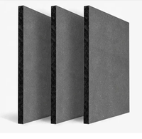 Panneau en fibre de bois super lisse 2-18 mm, âme noire, plaque en cristal de carbone, mélamine, MDF imperméable, HDF, style de conception moderne E1