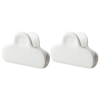LANZYLO ODM Clips de scellage magnétiques hermétiques en ABS, Aimants de réfrigérateur Modèle 72415 pour Snacks, Aliments, Assaisonnements de cuisine, Chips, Sachets de thé
