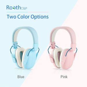 Casque Antibruit Pliable en Silicone et ABS Certifié CE Vente en Gros Protection Auditive de Sécurité pour Enfants Bébés pour Dormir - Product Image 3