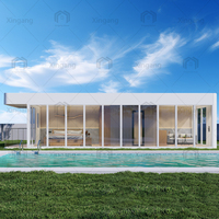 Maison modulaire préfabriquée en acier avec mousse EPS, maison à 3 étages, 70 m², mini-maison de 40 pieds pour climat tropical, marché australien