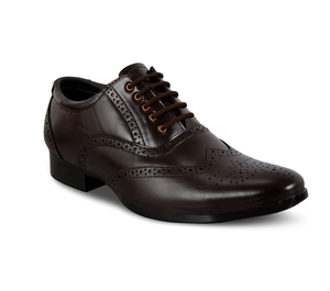 Zapatos de Cuero Marrón para Hombre de Primera Calidad, Estilo Casual y Formal, Cómodos, Ajuste Regular, Calzado para Uso Diario en la Oficina, Diseño Clásico y Elegante - Product Image 1