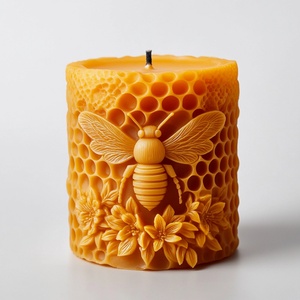 Molde de Silicona para Velas con Forma de Panal Hexagonal TangChu - Tubo para Hacer Velas con Diseño Geométrico 3D para Decoración Moderna del Hogar - Product Image 5