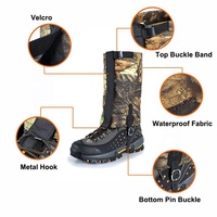 Camo Snakebite jambe de neige imperméable randonnée en plein air botte de chasse guêtres de serpent