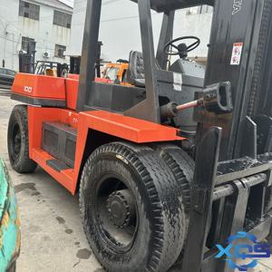 מלגזה דיזל יפנית משומשת וזולה מקורית 10 טון טויוטה FD100, קומטסו יפנית 10 טון טויוטה FD100 - Product Image 4