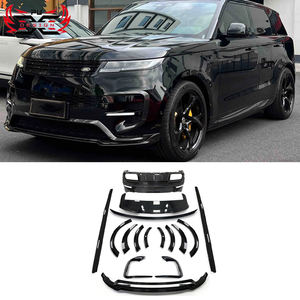 Kit carrosserie PU-Design en fibre de carbone sèche, comprenant lèvre avant, jupes latérales, diffuseur arrière et aileron, pour Land <span class=keywords><strong>Rover</strong></span> <span class=keywords><strong>Range</strong></span> <span class=keywords><strong>Rover</strong></span> Sport 2023+ style Z - Product Image 1
