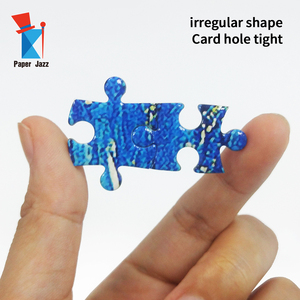 Nhà sản xuất Tùy chỉnh cao đầy sao đêm não trêu ghẹo Câu Đố hộp màu 1000 miếng giấy tái chế các tông ghép hình câu đố - Product Image 5