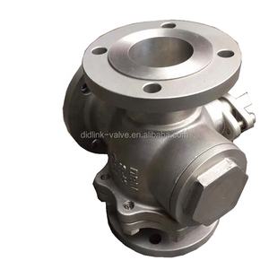 Válvula de bola con brida de acero ANSI de 4 pulgadas, manual/neumática, fabricada en PVC, con llave, personalizada, compatible con OEM, para medios acuáticos. - Product Image 2