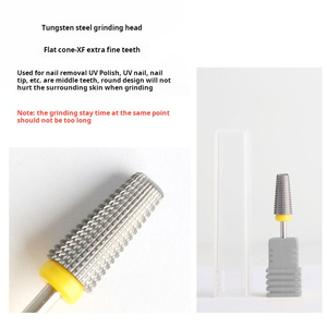 Tungsten Carbide Nail <b>Drill</b> Machine US Plug Professional Gel Polish Remover Grinding Tool - Product Image 4
