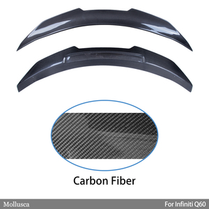 Alerón Trasero de Fibra de Carbono Estilo PSM2 para Q60 Q60S Coupé, 2013-2023 - Product Image 2