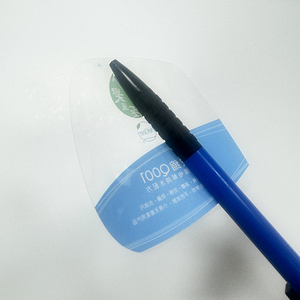 Tùy chỉnh OEM PVC sticker cho trong suốt in ấn nhãn trên không thấm nước dính chai nhựa nước trái cây - Product Image 3