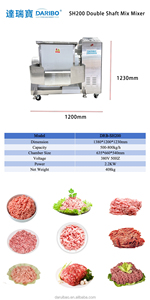 Hot bán chuyên nghiệp Rau dán nhồi Máy xay sinh tố công nghiệp sử dụng máy trộn thịt trộn máy - Product Image 2