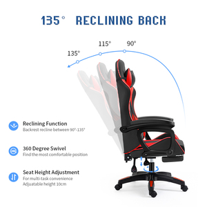Chaise d'ordinateur de course rose personnalisée logo RVB LED cuir synthétique <span class=keywords><strong>bureau</strong></span> Silla <span class=keywords><strong>Gamer</strong></span> fonction de massage repose-pieds siège de jeu <span class=keywords><strong>pas</strong></span> <span class=keywords><strong>cher</strong></span> - Product Image 2