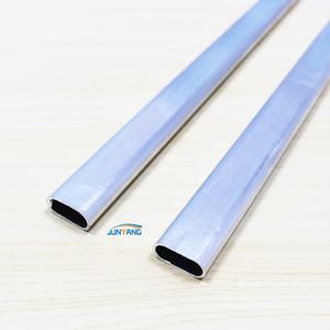 6061 6063 T5 T6 tubo circolare ovale in alluminio tubo semicircolare tubi in alluminio profilo tondo in alluminio estruso - Product Image 1