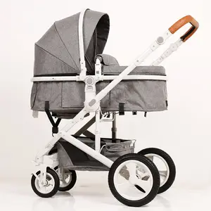 Coolov bebek arabasi baby stroller 2 in face easy to mom easy to go pram oxford lycra cloth infant toddler pushchair