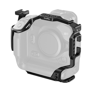 Jaula de protección completa SmallRig 5413 para <span class=keywords><strong>Canon</strong></span> <span class=keywords><strong>R1</strong></span> con soporte de zapata fría desmontable y placas de liberación rápida con orificios ARRI de 1/4"-20 y 3/8"-16 - Product Image 1