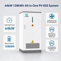 Gabinete de Almacenamiento de Energía Todo en Uno con Batería de Iones de Litio, Conexión CC, Fuera de la Red, Protección IP54 y Capacidad de 1028 kWh