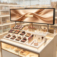 Écran tactile LCD de 12,1 pouces pour publicité sur bord de rayonnage, affichage LCD étiré en bande