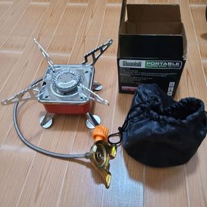 Réchaud de camping portable mini à gaz, brûleur puissant, pliable, pour randonnée, pique-nique, équipement de survie - Product Image 3