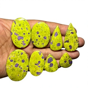 FAIJAN GEMS - Cuentas Sueltas de Atlantisita Natural de Alta Calidad, Maravillosas Cuentas de Cuarzo Cristalino en Forma de Pera, Ágata, para Collares - Product Image 1