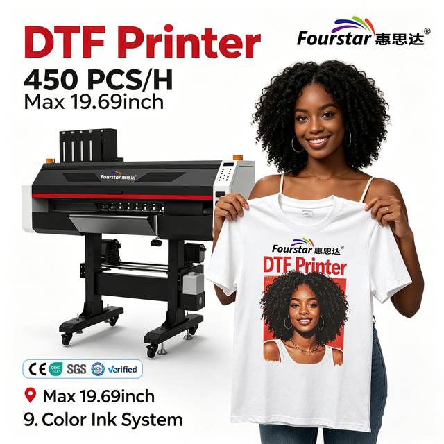 epson I3200 Dtf Printer 60 Cm Width Direct to Film Transfer Printing Machine on Clothes Dtg Printer T-shirt Dtf Printer