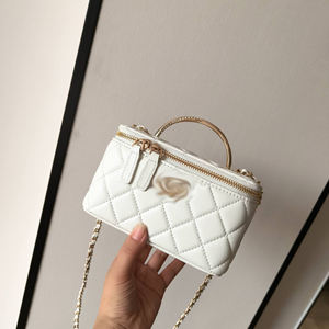 <span class=keywords><strong>Ch</strong></span> Love Designer Bolsos de hombro para mujer Marcas famosas Edredón Caja cuadrada con cadena dorada Bolsos y monederos - Product Image 4