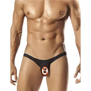 Goedkope Custom Hot Sexy Transparante Mesh Pouch Heren Thong CAND131