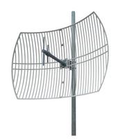 Antenne parabolique puissante 20dBi pour extérieur, 824~960 MHz, en alliage d'aluminium, connecteur N-femelle, zones éloignées, déserts, communication