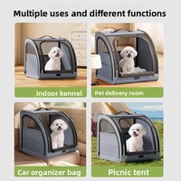 Nouveau Nid d'été universel quatre saisons pour animaux de compagnie, détachable, lavable, en tissu Oxford imperméable, capacité 15 kg, pour extérieur et voiture, modèle arqué