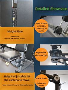 Máquina de abdominales sentada: fortalece tus abdominales con comodidad y apoyo - Product Image 5