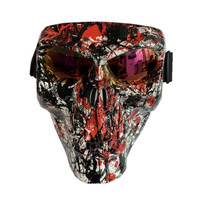 2024 nouveau produit masque tactique personnalité tendance masque de moto étanche durable masque de sport lunettes