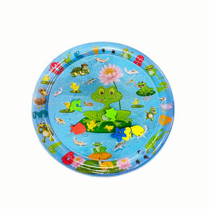 Almohadilla de inyección de agua inflable de PVC suave para niños, cojín de entrenamiento interactivo para gatear para bebés, alfombrilla de juego para niños - Product Image 4