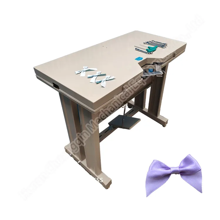Automatic Bowknot Simply Operation Ribbon Gift Wrap Satin Bow Tie Making Machine