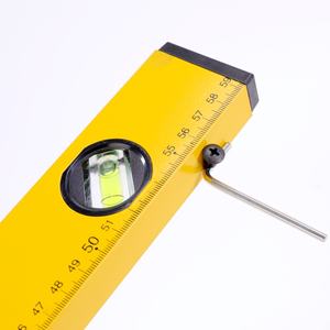 DEWEN 60cm niveau à bulle magnétique personnalisable de précision industrielle haute qualité Construction de bâtiments niveau à bulle acrylique - Product Image 4