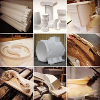 1325 tête oscillante de haute précision 4 5 axes routeurs CNC Machine de gravure pour Portrait modèle 3d sculpture rotative faisant l'équipement