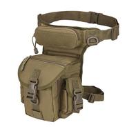 Sac de jambe tactique personnalisable, pochette latérale, harnais de cuisse, en nylon imperméable avec fermeture éclair, doublure en polyester à motif dessin animé, pour hommes et femmes