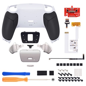 EXtremeRate Upgrade Kit Metal Buttons RISE V3 Remap Kit Back Paddle Back Button Attachment for PS5 Controller BDM-030/040/050 - Product Image 2
