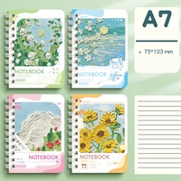 Carnet à spirale A5 personnalisé, format 14 x 20,3 cm, pratique pour le dessin rapide, idéal pour les étudiants, vente en gros