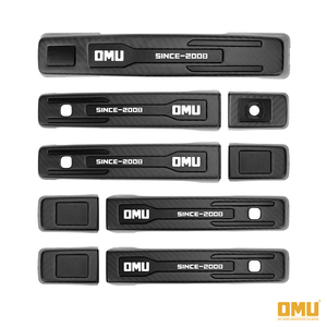 Copri Maniglie Porta in Alluminio/Fibra di Carbonio Nere OMU per Nuovo Land Rover <span class=keywords><strong>Defender</strong></span> 90/110/130 di Maiker - Product Image 5