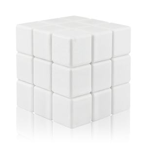 <span class=keywords><strong>Cubo</strong></span> de <span class=keywords><strong>Rubik</strong></span> de Plástico Ecológico de 3.5/5.7cm de Beckon Wholesale, Personalizable, Blanco, Regalo de Bienvenida, Obsequios para Ferias Comerciales - Product Image 1