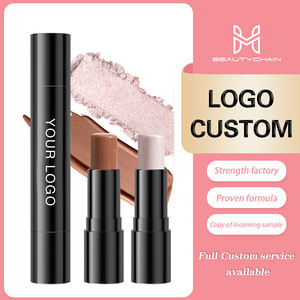 MLM คัสตอม เมคอัพ เนเจอร์ โกลว์ ชิมเมอร์ คอสเมติกส์ 2 in 1 รองพื้น คอนทัวร์ & ไฮไลท์เตอร์ สติ๊ก ปกปิดเต็มที่ คอนซีลเลอร์ ปากกา - Product Image 5