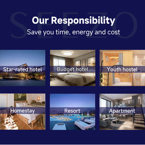 Solusi Turnkey Mewah Proyek Hotel Bintang 5 Kamar Tidur Modern Set Tempat Tidur Hotel Berkualitas Tinggi Furnitur Apartemen Panel Kayu - Product Image 6