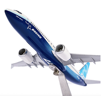 Modèle d'avion Boeing Unified 737 MAX 8 à l'échelle 1:144, modèle de jouet