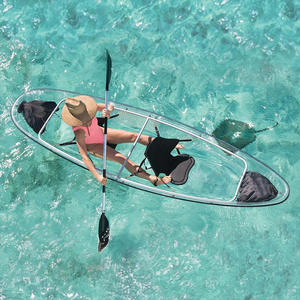 <span class=keywords><strong>Kayak</strong></span> de bote de remos transparente con asientos dobles transparentes más vendidos con accesorios profesionales - Product Image 5