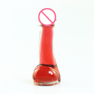 Verres à Cocktail Martini à haute teneur en bore de jus Transparent cadeau parfait pour la décoration de bar tasse en forme de pénis verre Dick verre phallique - Product Image 5