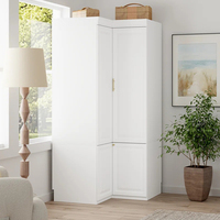 Commode triangulaire moderne en bois massif pour chambre à coucher en ardoise à vendre Commode d'angle personnalisée pour la maison