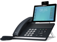 Téléphone vidéo Yea-link VP59 Microsoft Teams, écran tactile 8 pouces, conférence HD, voix HD, bureau, PoE, Wi-Fi double bande, Android 9.0