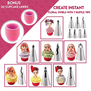 OEM 200 Pièces/Set Kits de Décoration de Gâteaux, Support à Gâteau Décoratif, Moule en Silicone pour Pâtisserie - Product Image 5